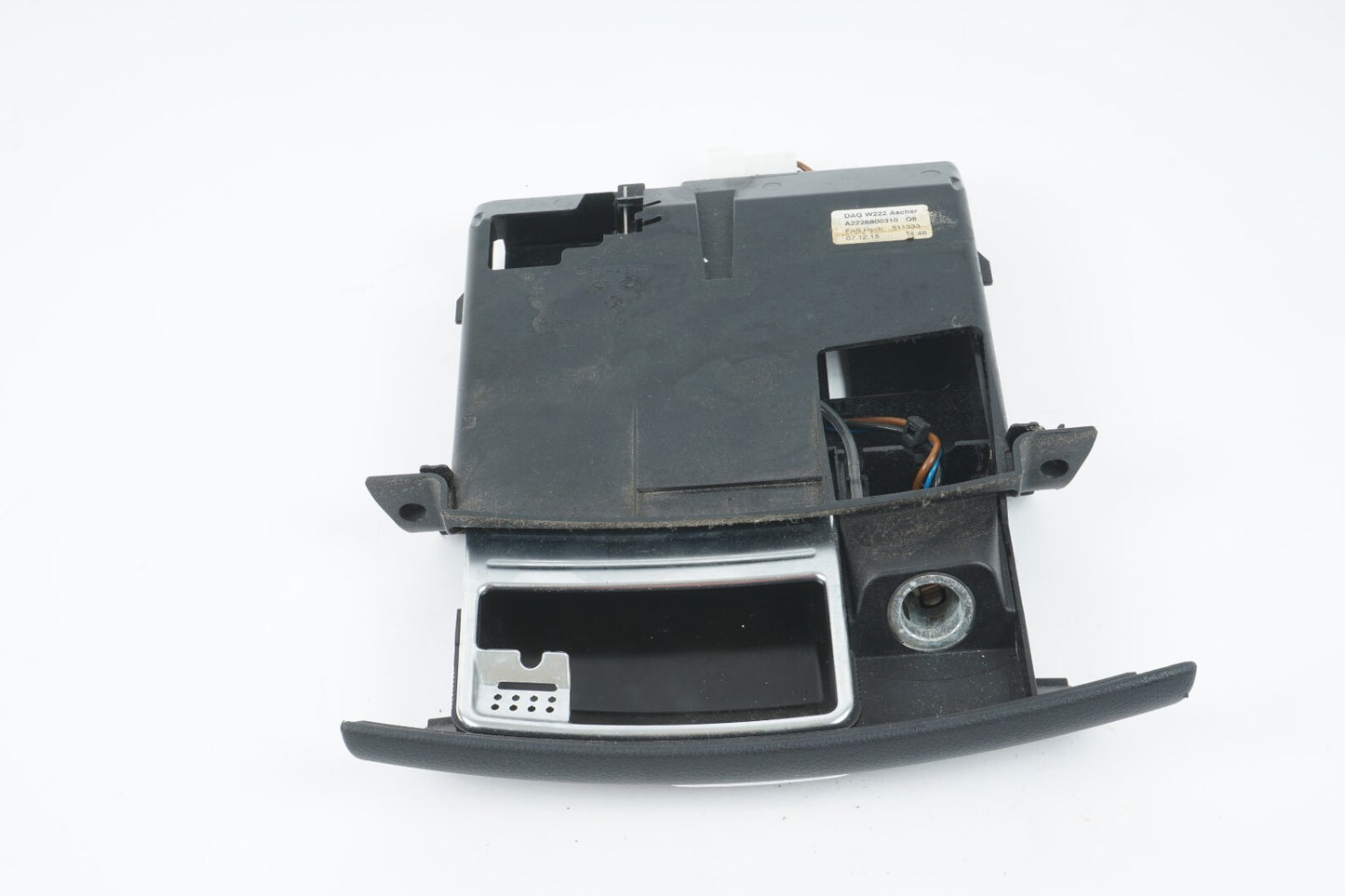 14 - 17 Mercedes W222 S600 S550 Dashboard Ashtray Compartment 2226800310 OEM