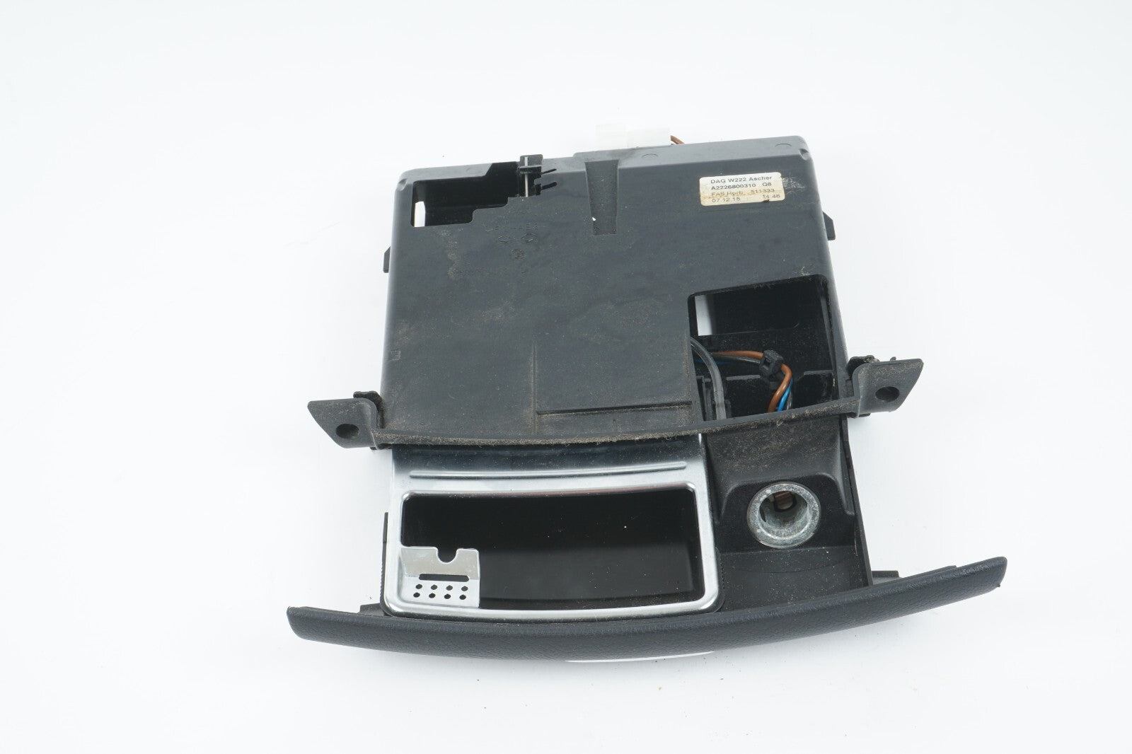 14 - 17 Mercedes W222 S600 S550 Dashboard Ashtray Compartment 2226800310 OEM