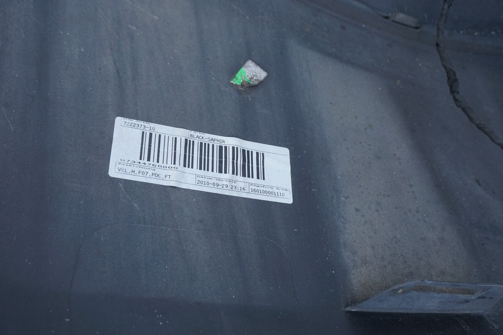 2010-13 BMW 535I 550i GT F07 Rear Bumper Cover ( NO SHIPPING )