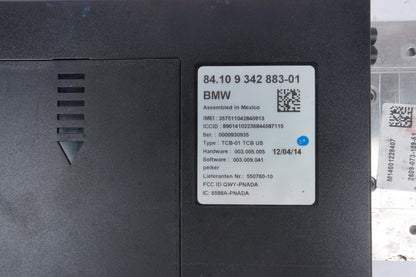 14-16 BMW 428 435 440 Telematics Module Control Unit 84109342883  OEM