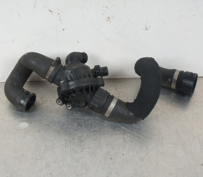 06-11 BMW Z4 E85 E86 Thermostat Assembly w/ Hose Set 7586925 OEM