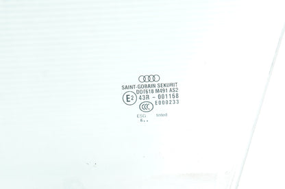 2004-2010 Audi A8 D3 Quattro FRONT LEFT DRIVER SIDE DOOR WINDOW GLASS OEM