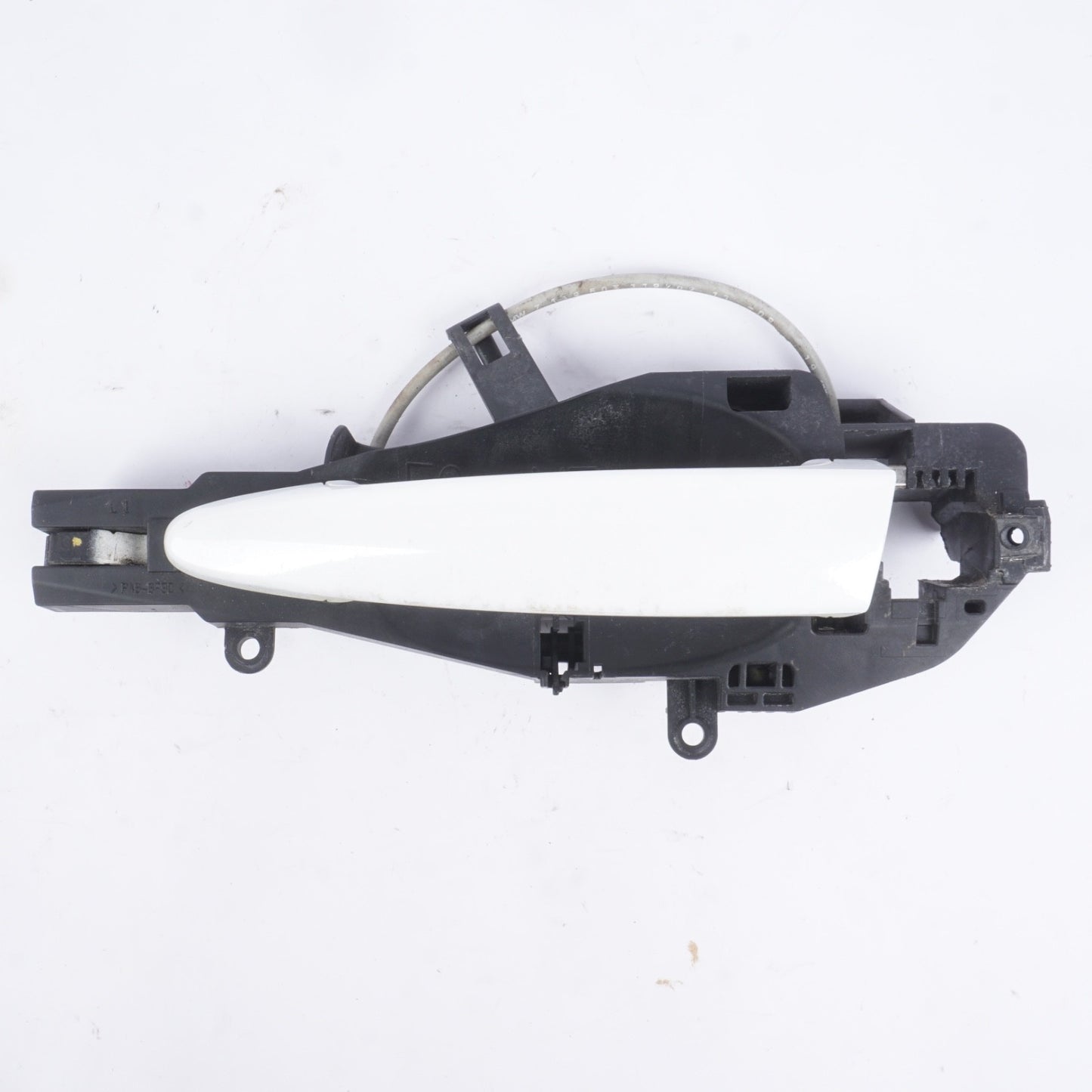 2007-2013 BMW 328i COUPE DRIVER LEFT DOOR HANDLE OEM USED WHITE