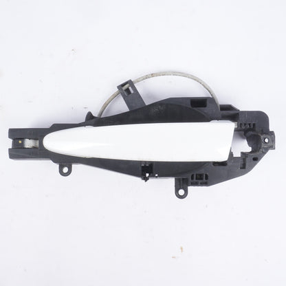 2007-2013 BMW 328i COUPE DRIVER LEFT DOOR HANDLE OEM USED WHITE