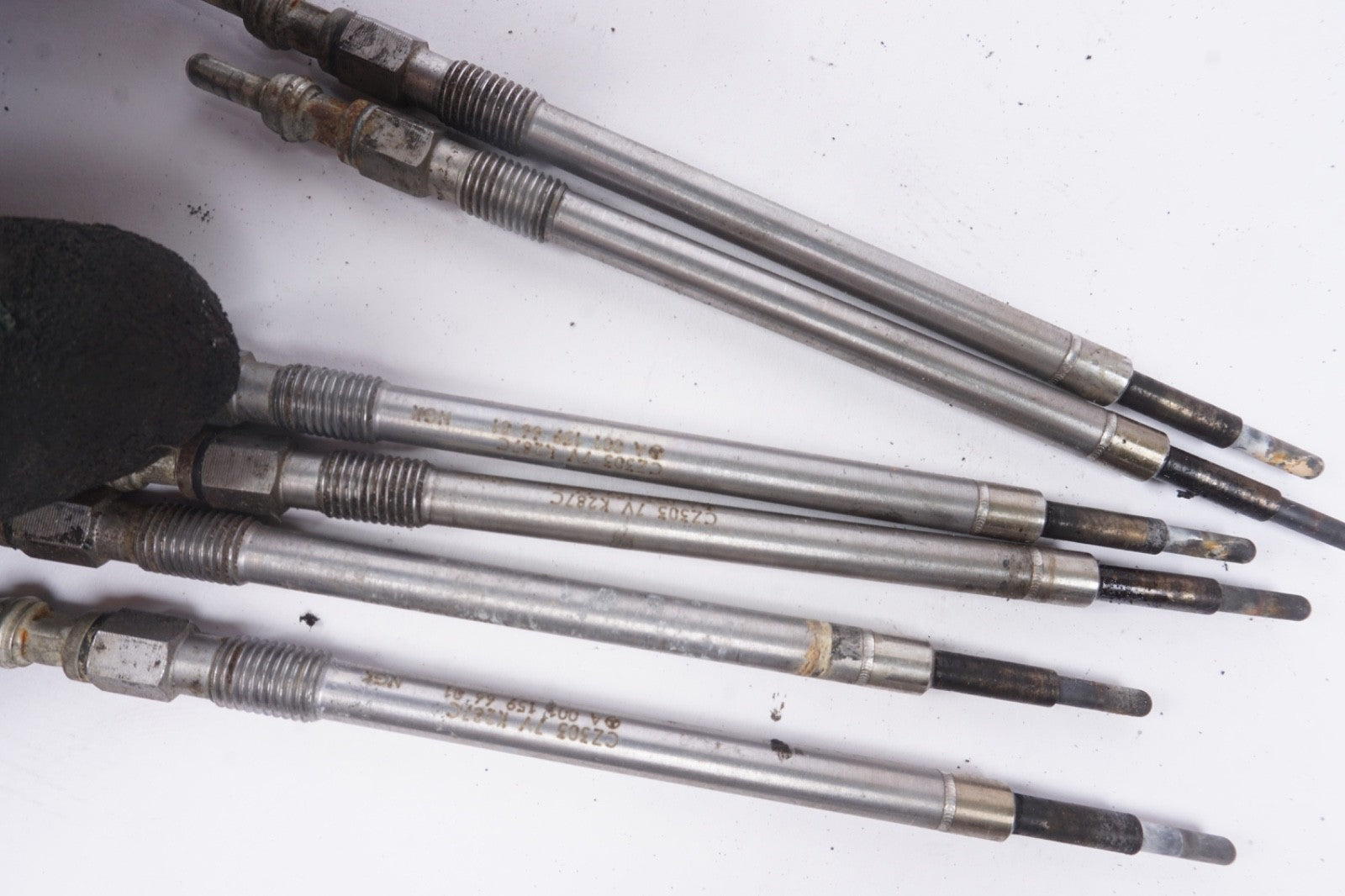 Genuine Mercedes Benz Diesel Glow Plug NGK 001-159-57-01 Set of 6 