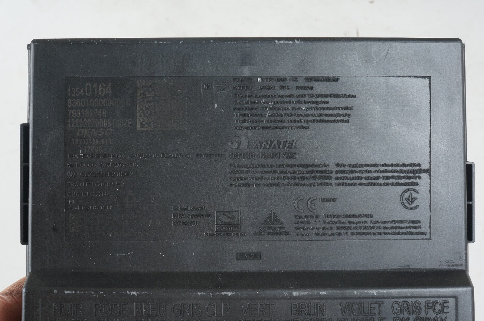 2020-2023 CADILLAC CT4 BCM BODY COMPUTER ONCTROL MODULE BCM BCU 13540164 OEM