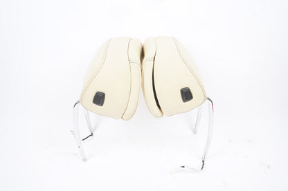 13 - 18 BMW 650i 640i Front Seat Headrest Left & Right Beige OEM