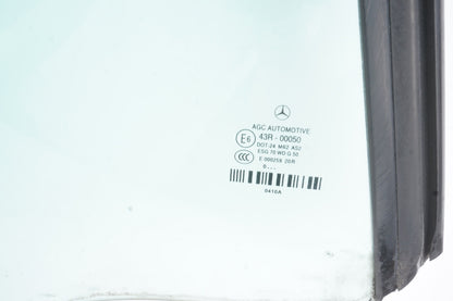 2011 - 2017 Mercedes E350 Convertible Rear Right Quarter Window Glass OEM