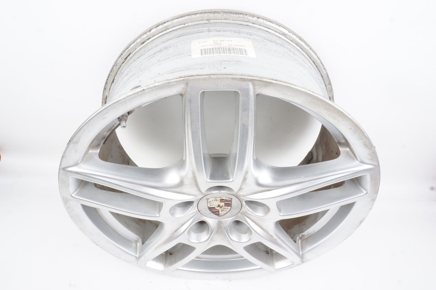 2011-2018 Porsche Cayenne 958 Turbo 8.5 X 19 19" Wheel Rim Silver 7P5601025A OEM