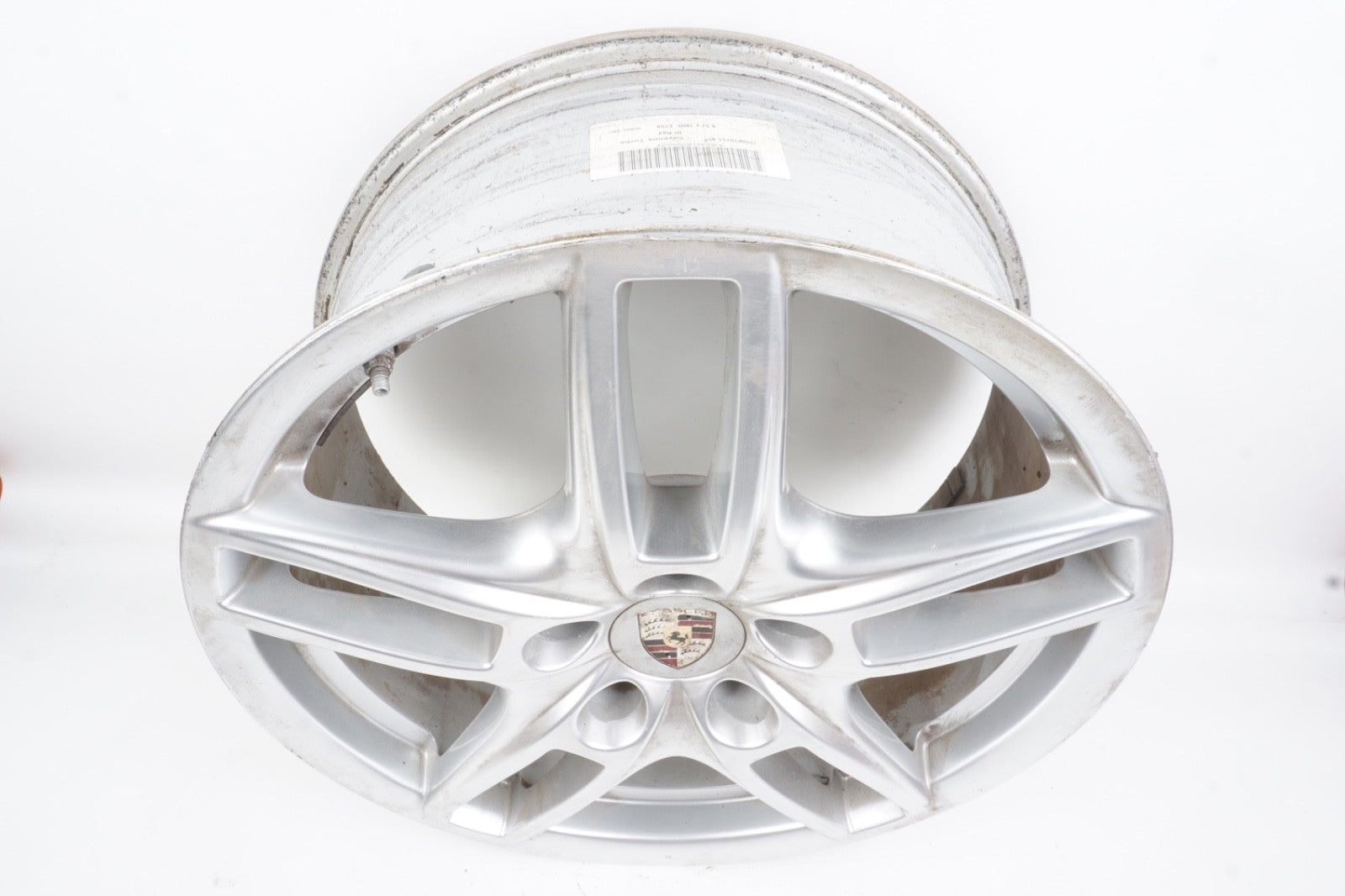 2011-2018 Porsche Cayenne 958 Turbo 8.5 X 19 19" Wheel Rim Silver 7P5601025A OEM