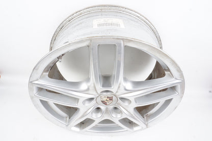 2011-2018 Porsche Cayenne 958 Turbo 8.5 X 19 19" Wheel Rim Silver 7P5601025A OEM