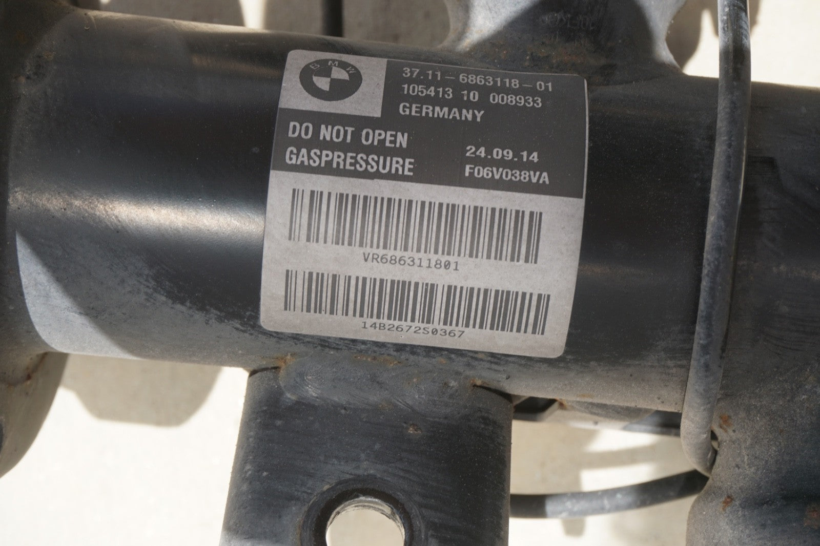 13 - 18 BMW 650i Grand Coupe RWD Front Right Passenger Shock Absorber OEM