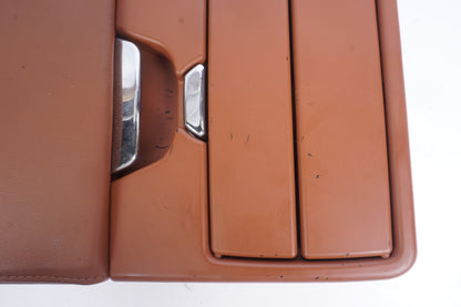 2014-2022 maserati ghibli REAR arm rest lid cover armrest cup holder brown OEM