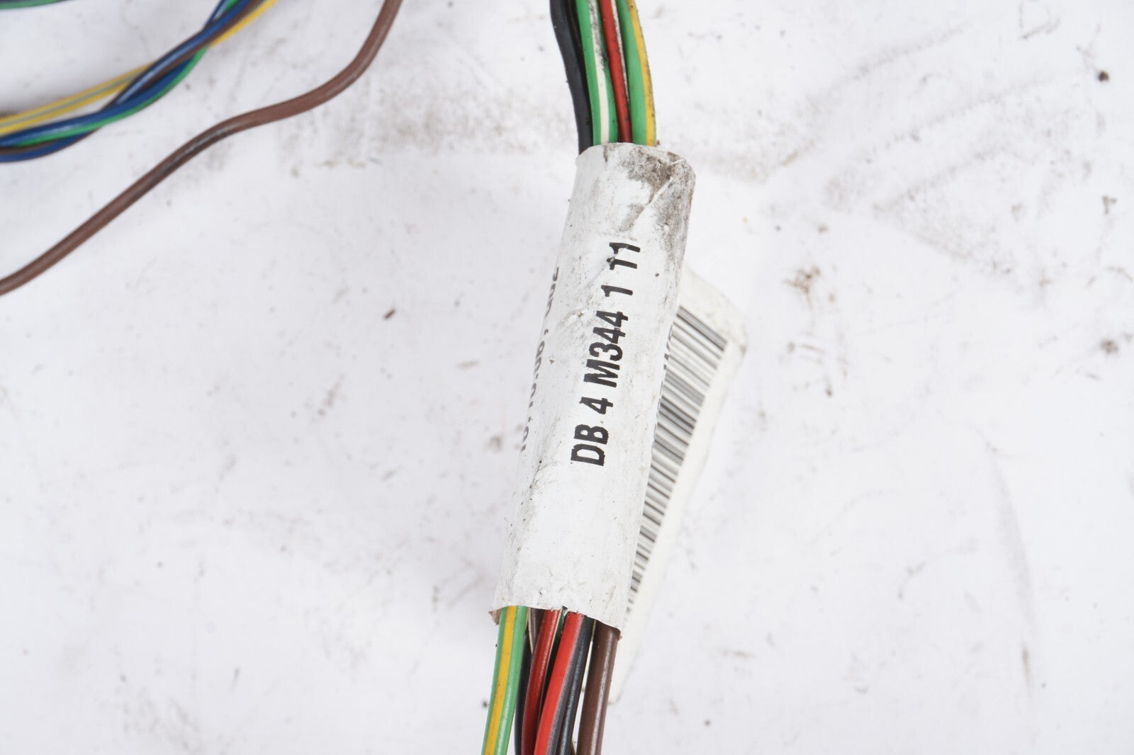 2007-2009 Mercedes W221 S550 Left SAM Plug Wire Wires OEM