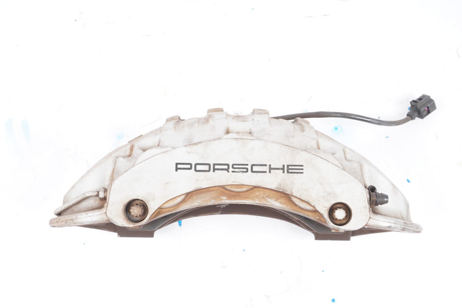 11-18 Porsche Cayenne 958 4.8l Front Left Driver Side Brake Caliper OEM