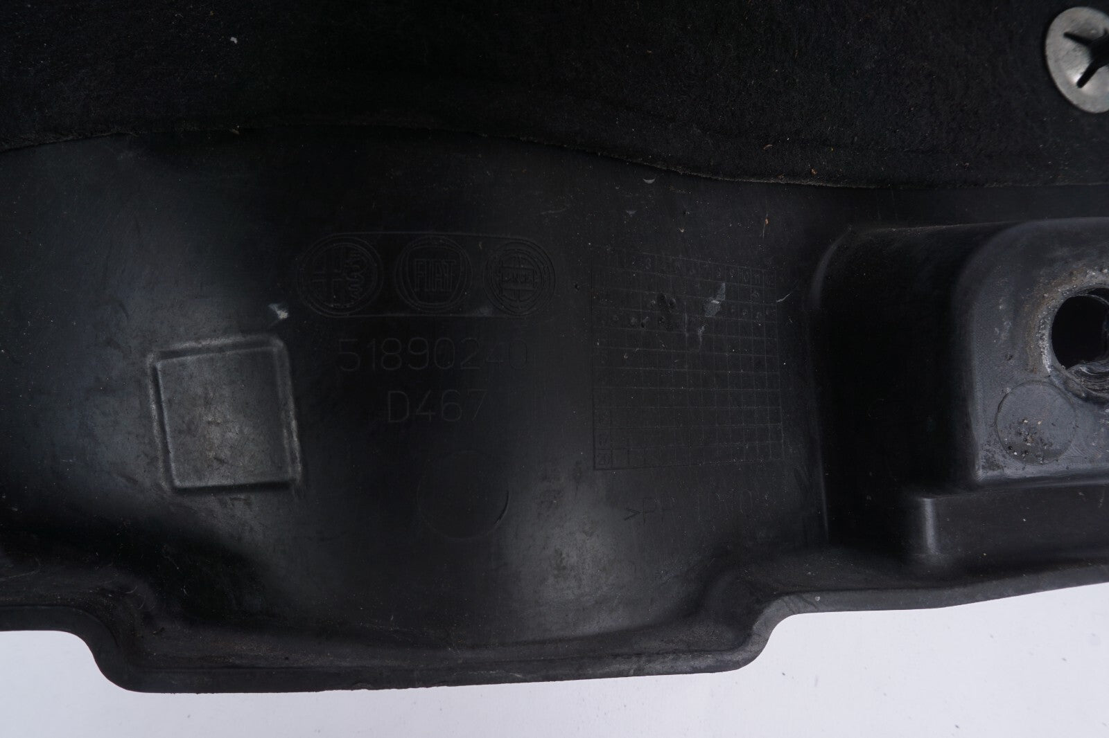 14 - 17 Fiat 500L Engine Compartment Splash Front Right  & Left OEM