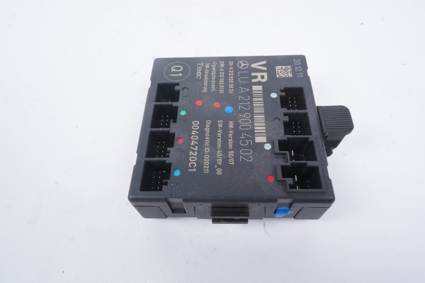 10-17 Mercedes W207 E350 E550 Front Right Passenger Door Control Module  OEM