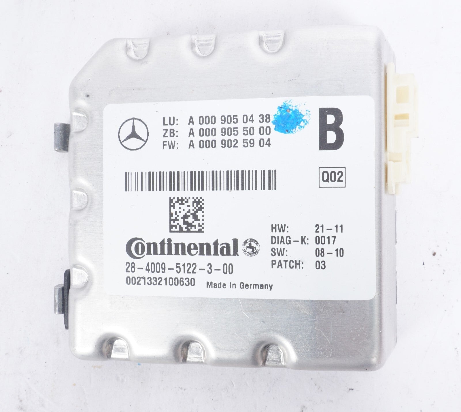 12-14 Mercedes C300 C250 C350 Active Lane Assist Front Camera A0009050438 OEM
