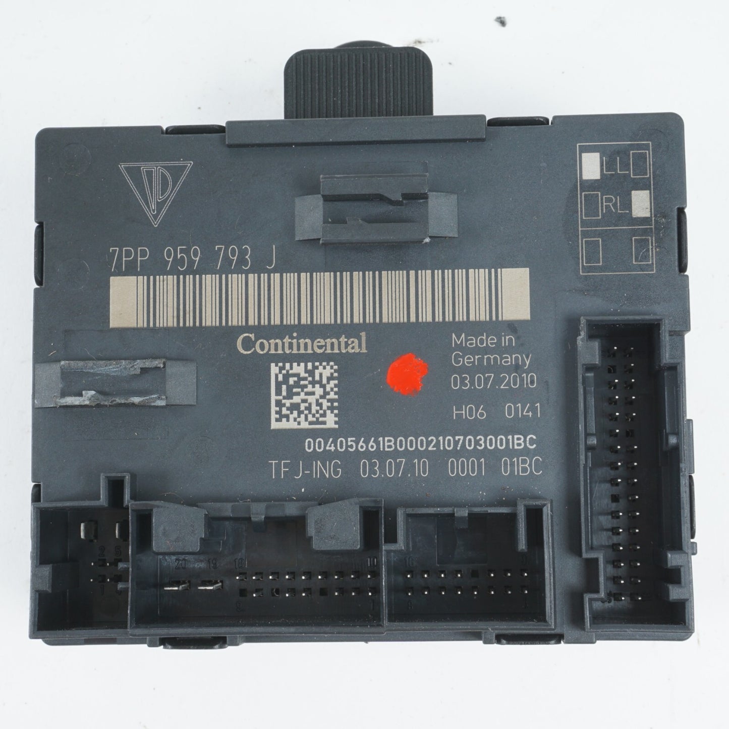 10 - 16 PORSCHE PANAMERA FRONT LEFT DRIVER SIDE DOOR COMPUTER CONTROL MODULE OEM