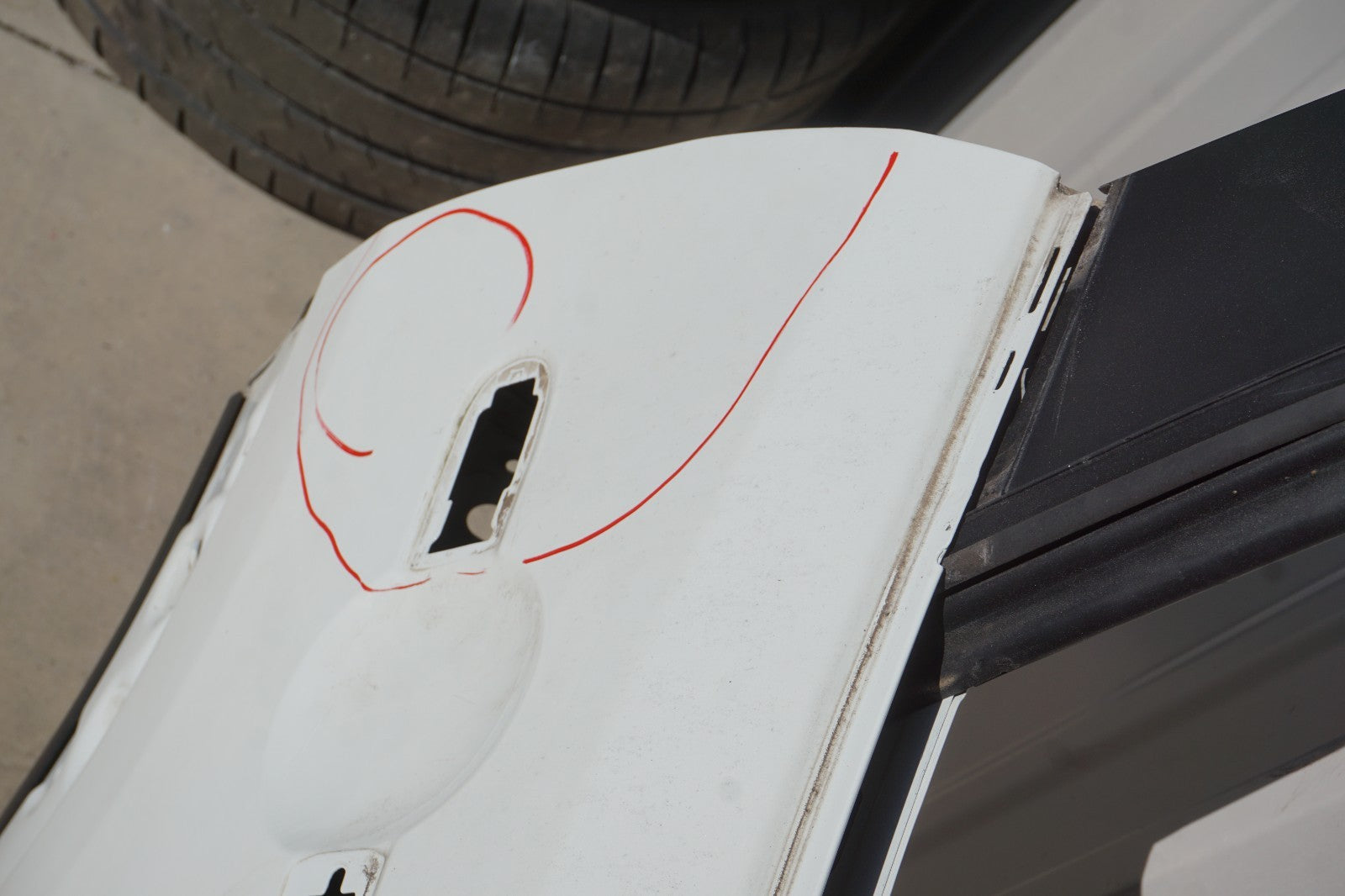 2015-2023 Jeep Renegade Rear Right Passenger Side Door Shell OEM