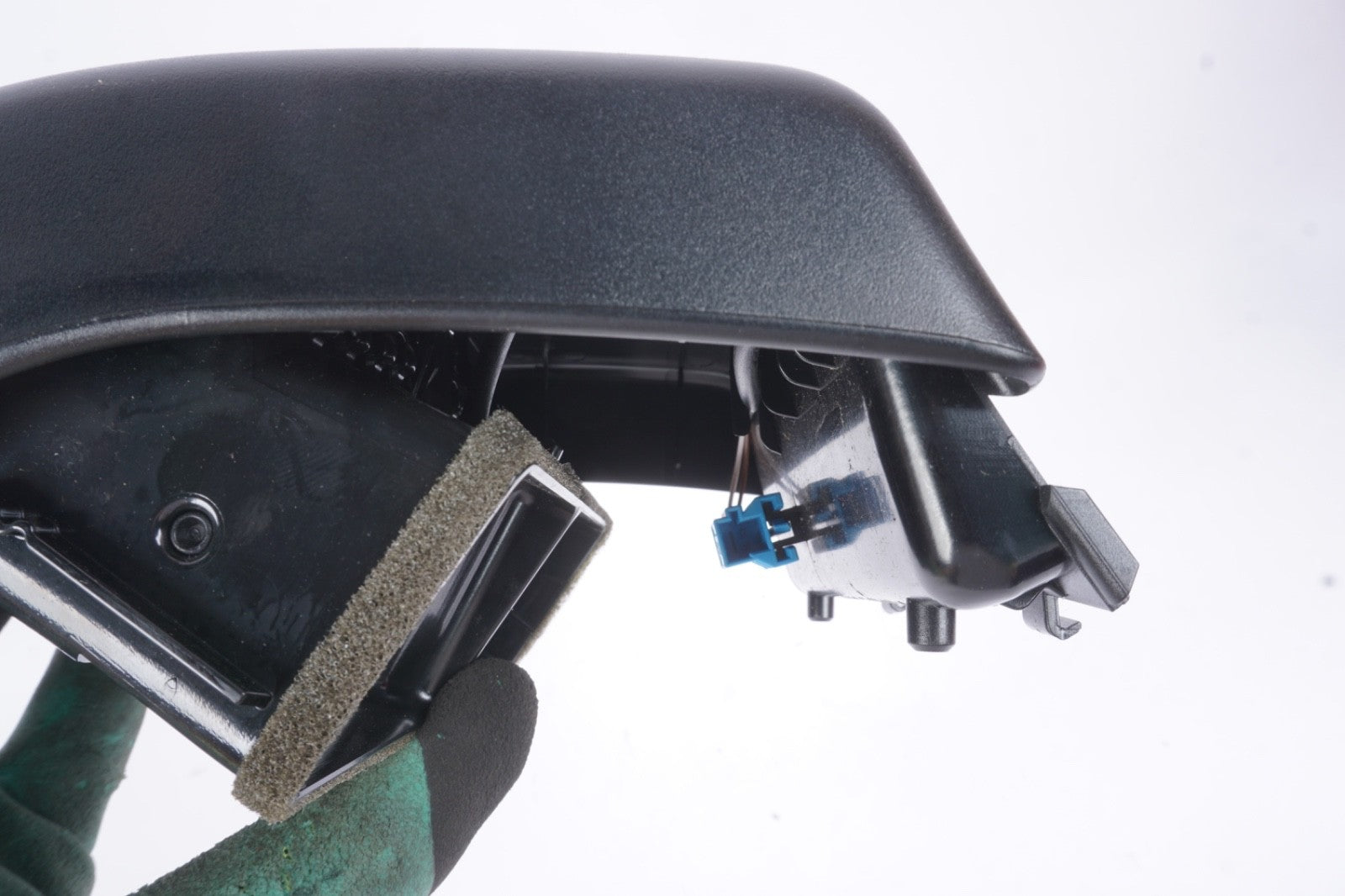 08-17 Mercedes W207 E350 C300 Rear Center Console AC Air Vent Trim Black OEM