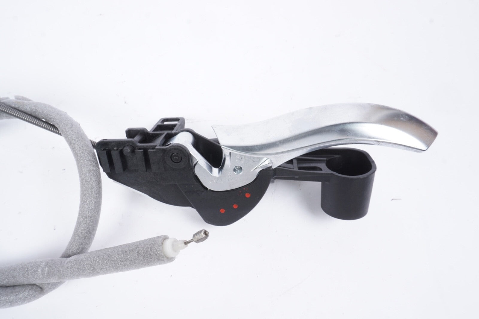 2009-2015 BMW F01 F02 7 SERIES REAR RIGHT SIDE INTERIOR DOOR HANDLE W CABLE OEM