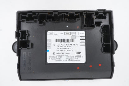07-13 Mercedes W221 S550 S400 Rear Right or Left Side Door Control Module OEM