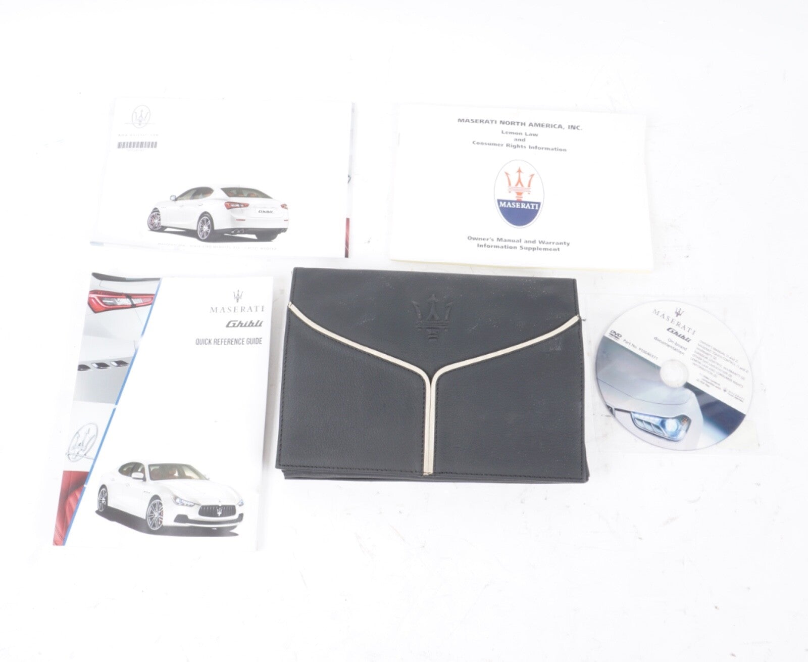 2014 Maserati Ghibli Drivers Owners Operators Manual Literature Book