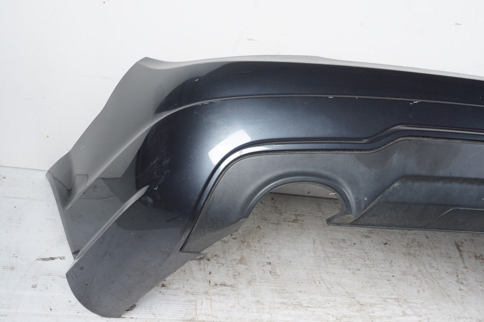 2012-2015 Mercedes-Benz C250 C300 Coupe Sedan Rear Bumper Cover W/O Park Assist