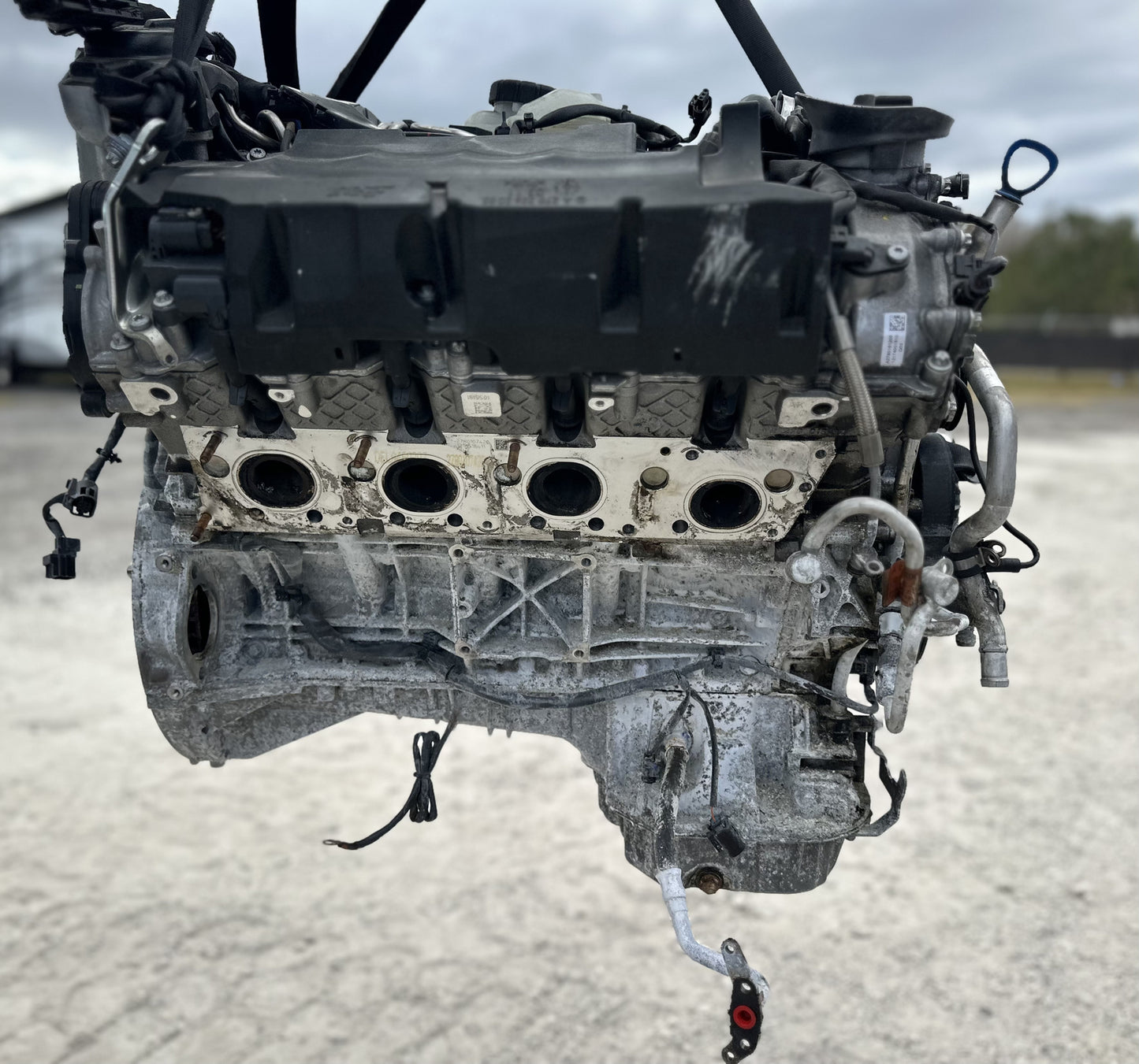 2012 - 2013 MERCEDES S550 4.7L TWIN TURBO ENGINE MOTOR 278.929 56000 miles