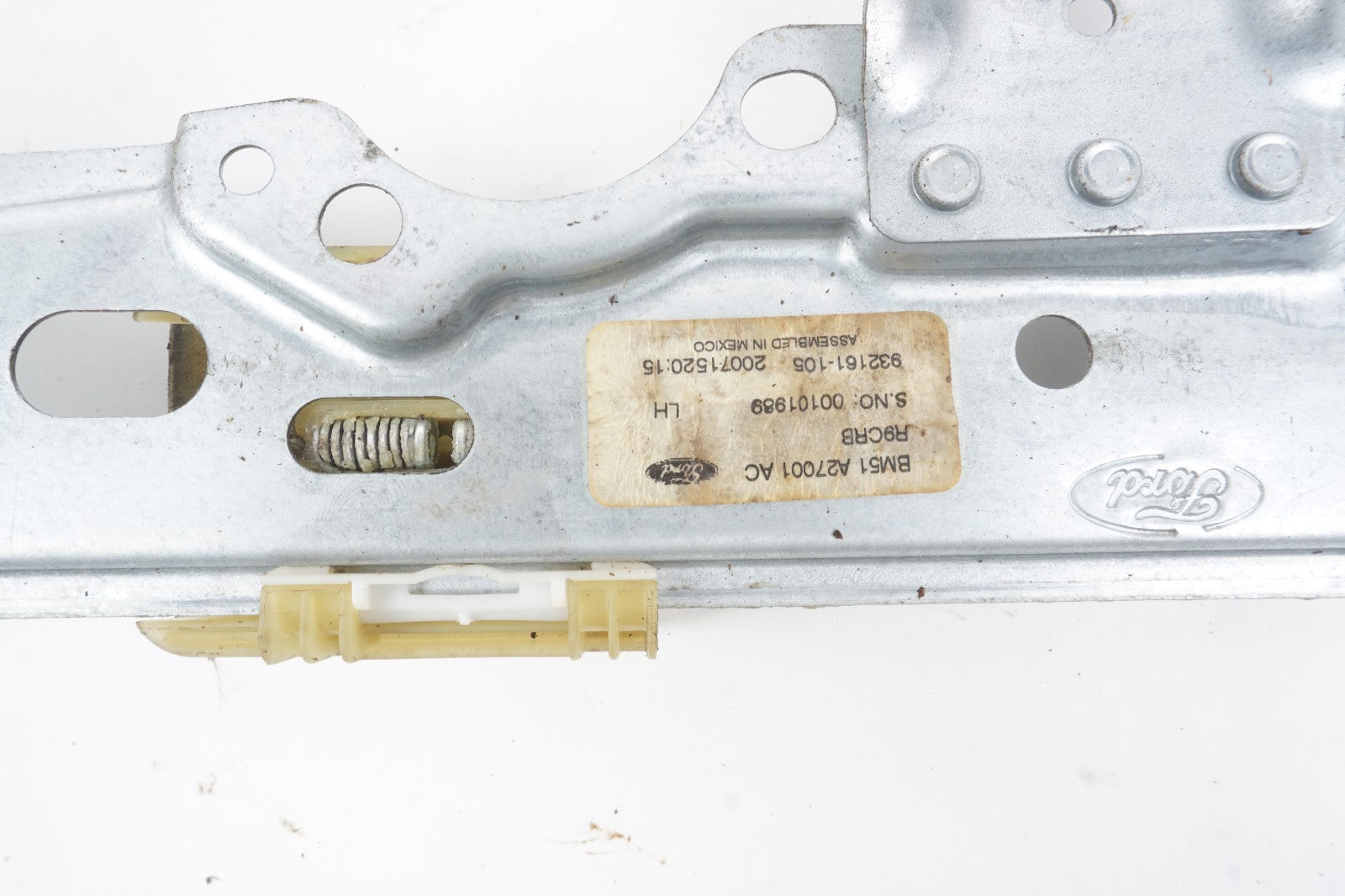 2012-2018 Ford Focus Rear Left Driver Side Door Window Regulator MANUAL OEM