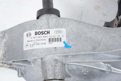 08-17 Mercedes W204 C250 E350 C63 AMG Windshield Wiper Motor w/Linkage OEM