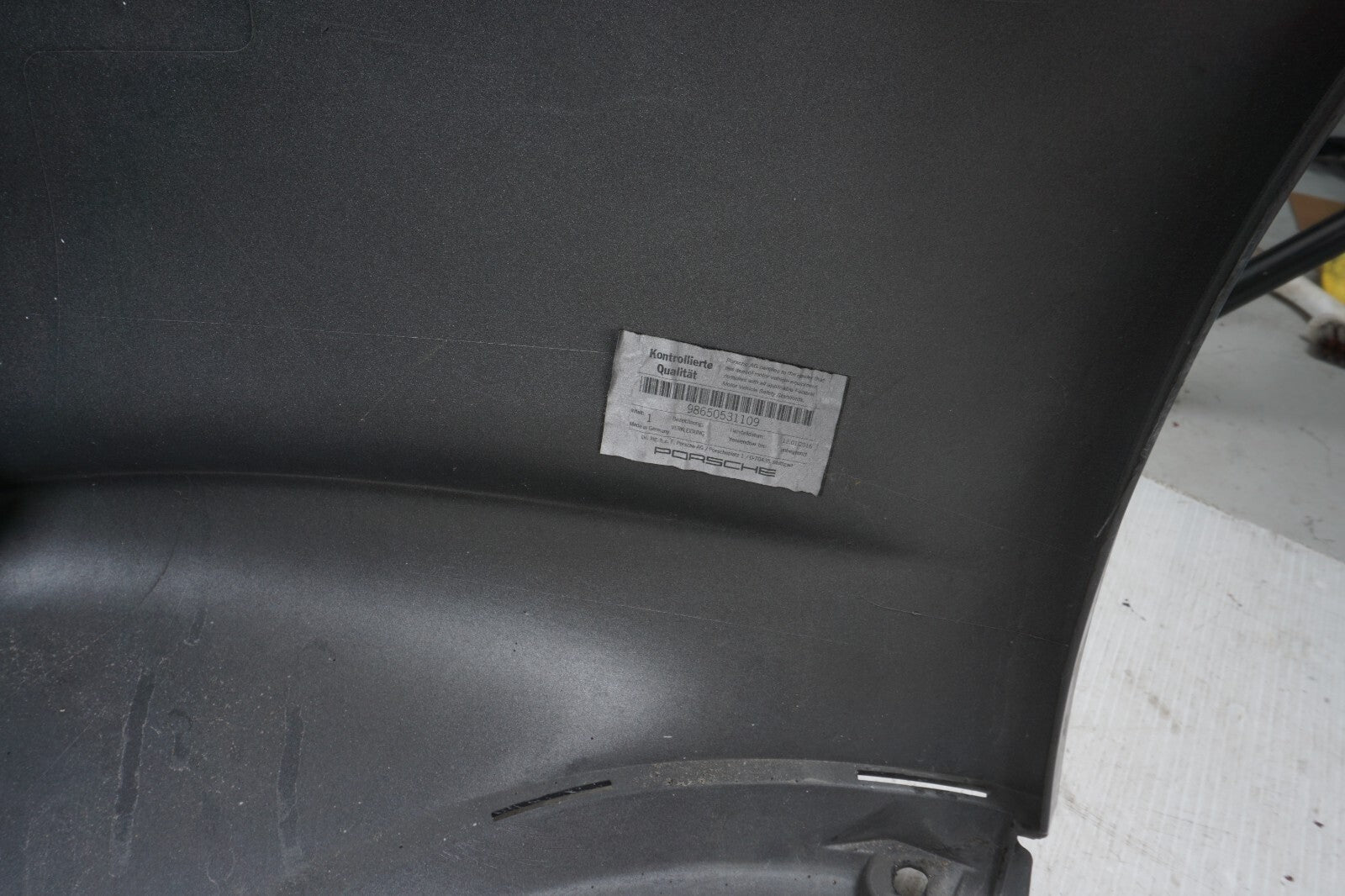 2003 2004 Porsche Boxster Front Bumper Cover OEM