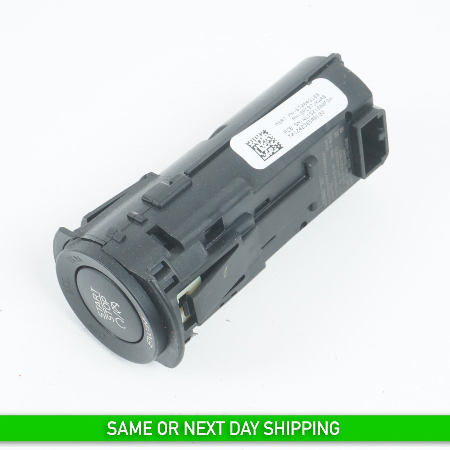 14-17 MASERATI QUATTROPORTE ENGINE START STOP IGNITION BUTTON 670043109  OEM