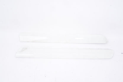 2006-2013 VOLVO C70 REAR QUARTER MOLDING TRIM LEFT & RIGHT SET OEM WHITE