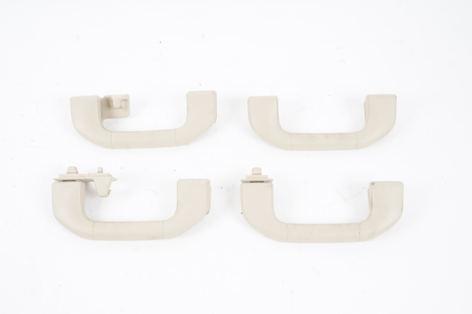 08-14 Mercedes C350 C300 W204 OVERHEAD ROOF GRAB HANDLE SET OF 4 OEM