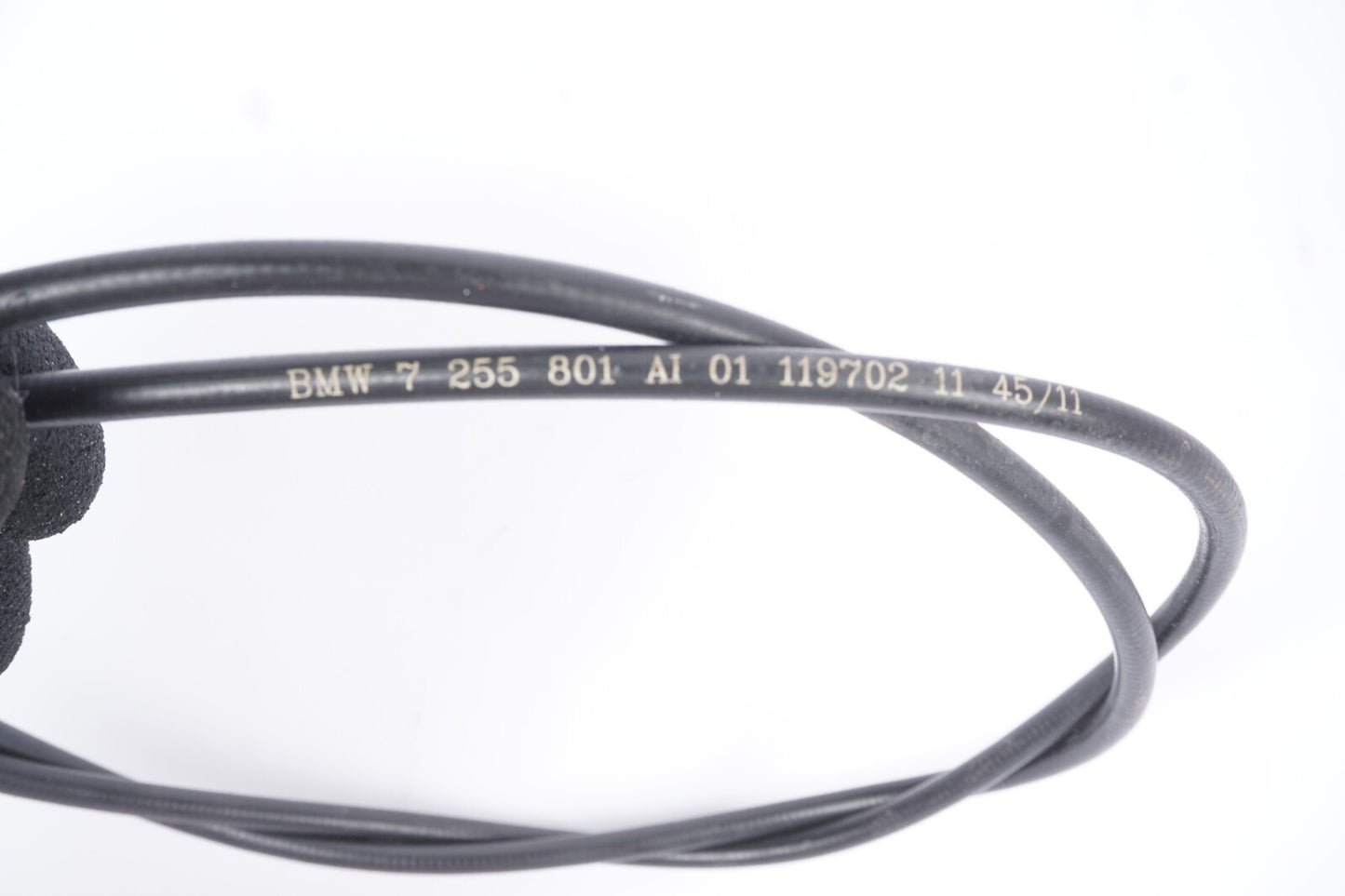 2012 - 2018 BMW 650i 640i Rear Hood Bowden Release Cable 7255801 OEM