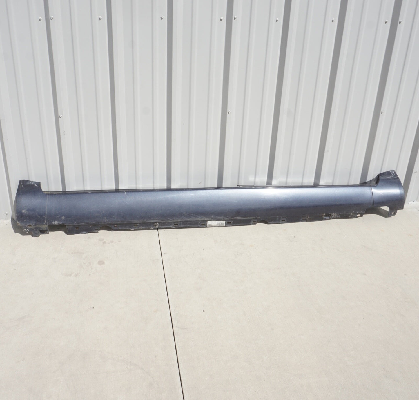 2004 - 2010 Audi A8l D3 Rocker Skirt Panel Molding Driver Left 4E4853859d Oem