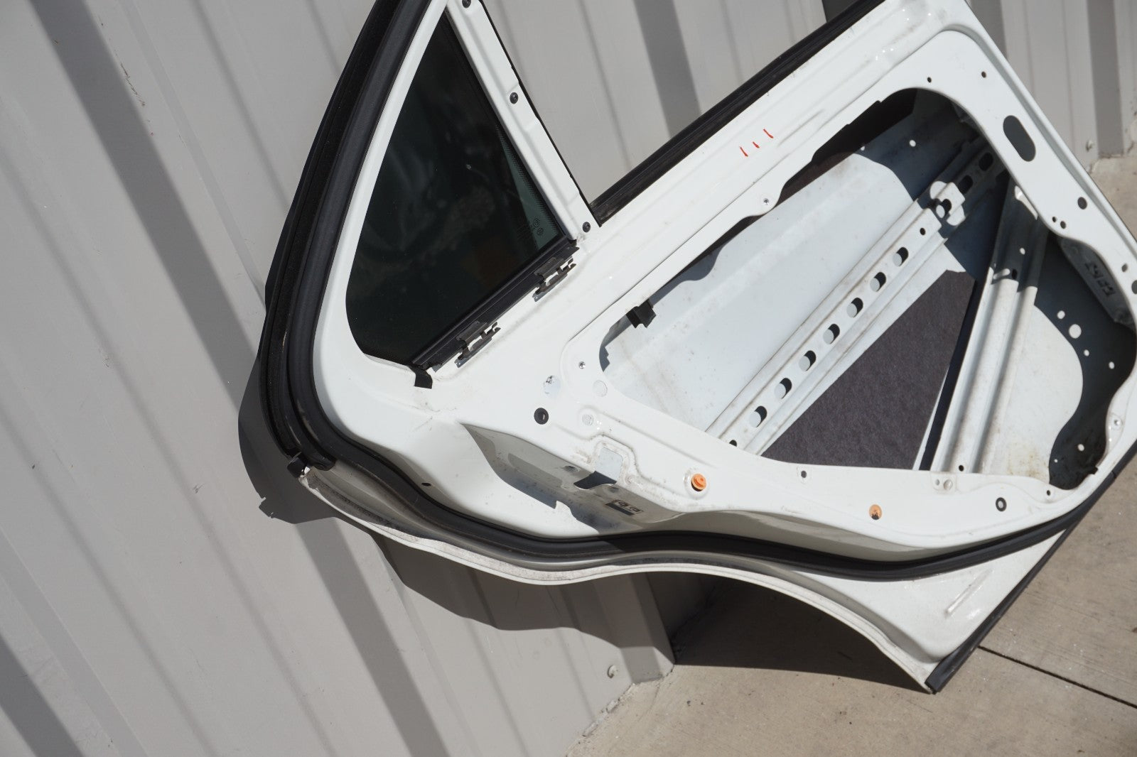 08-14 Mercedes-Benz C300 Sedan Rear Left Driver Side Door Shell OEM