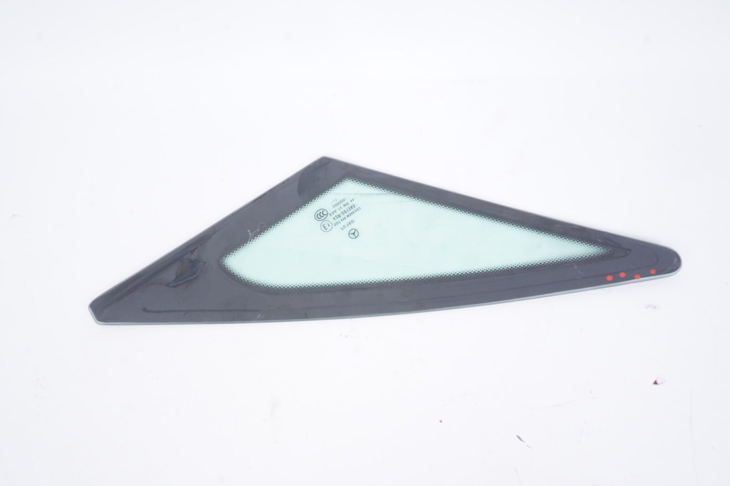 10-17 Mercedes W207 E550 E350 Coupe Rear Right Side Quarter Window Glass OEM