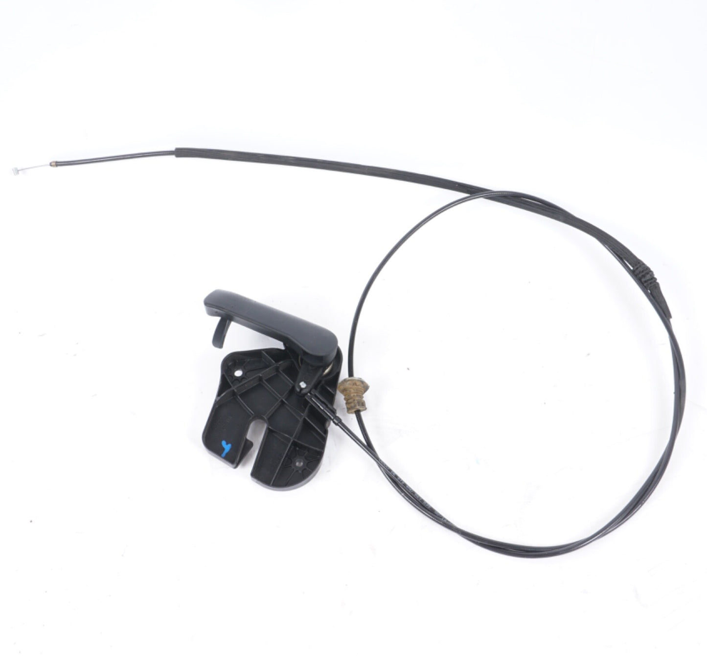 2011 - 2018 AUDI A8 A8L S8 - HOOD LATCH RELEASE LEVER HANDLE W/ CABLE OEM