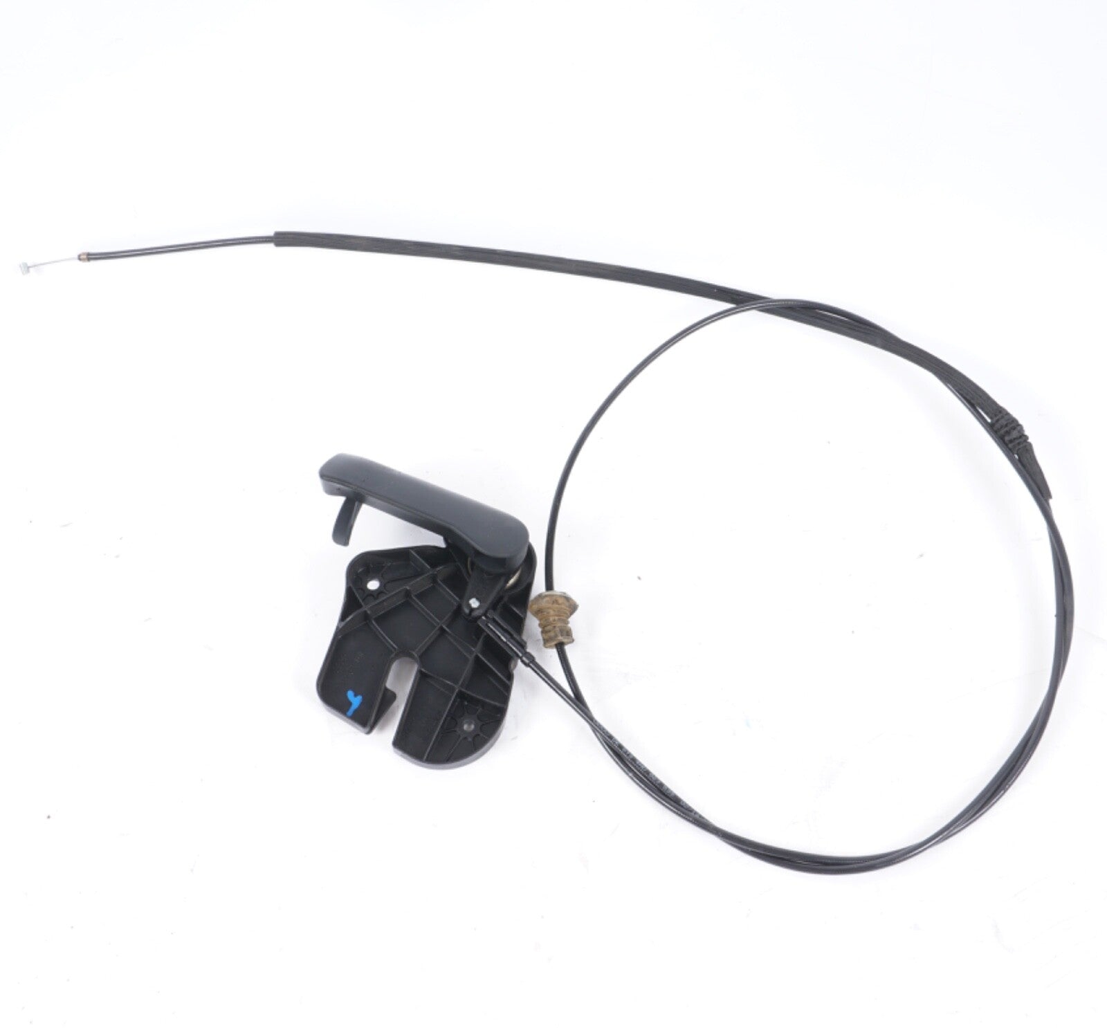2011 - 2018 AUDI A8 A8L S8 - HOOD LATCH RELEASE LEVER HANDLE W/ CABLE OEM