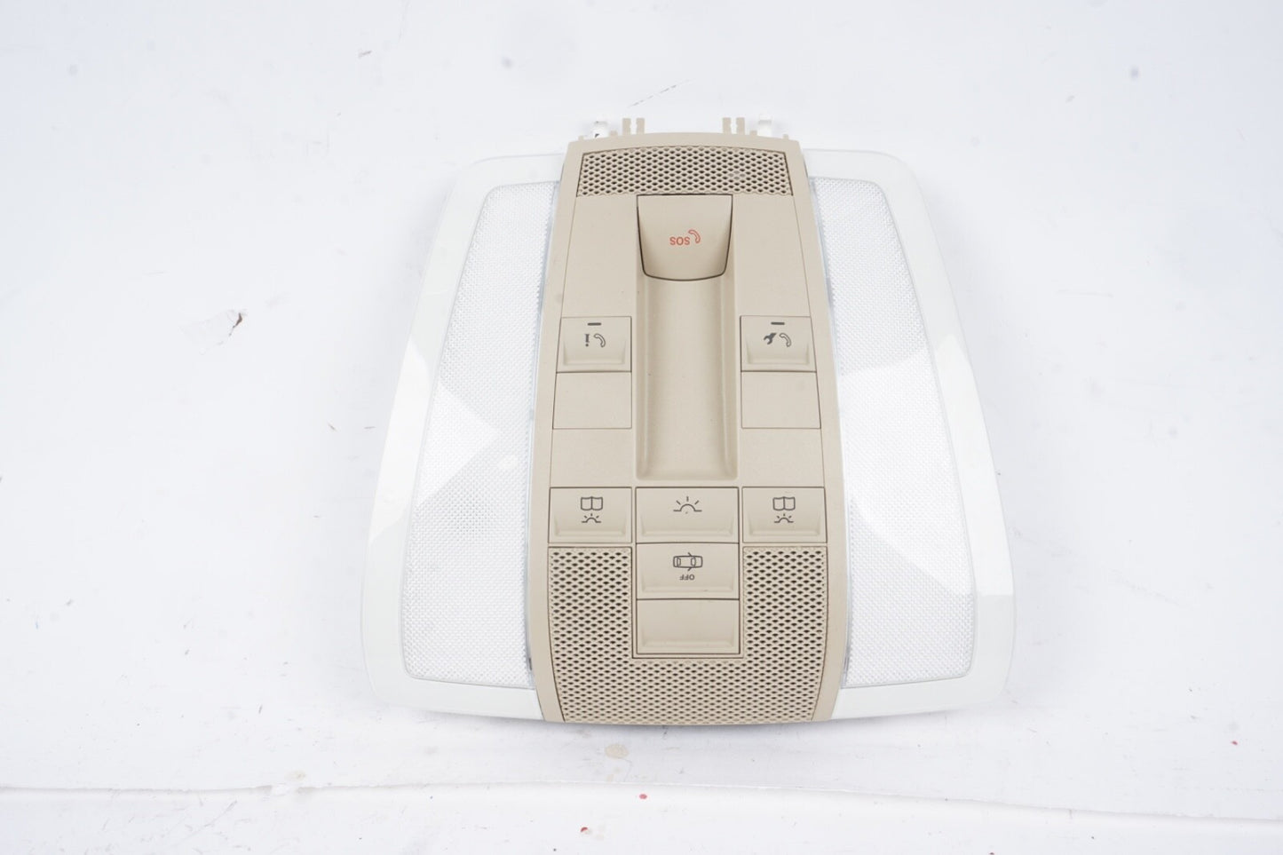 11-17 Mercedes W207 E550 E350 Convertible Overhead Dome Light Lamp BEIGE OEM