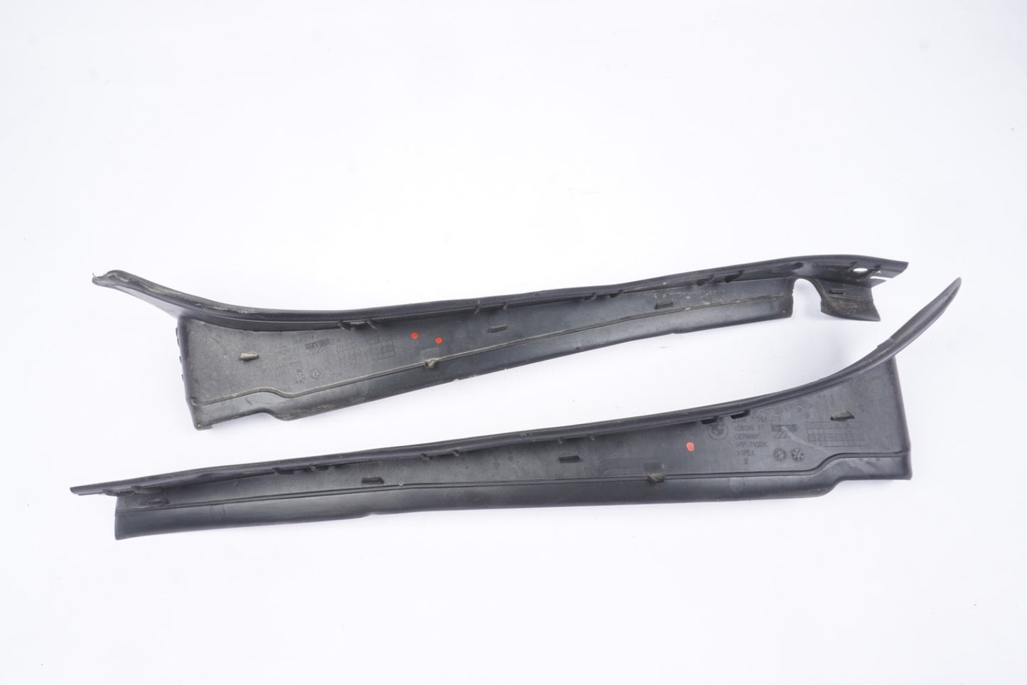 12-18 BMW 3 & 4 SERIES F30 F32 LEFT & RIGHT HOOD FENDER SEAL PANEL SET OEM