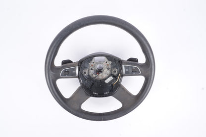 2006 - 2010 Audi A8l A8 D3 Steering Wheel Leather W Multifunction Switch Oem