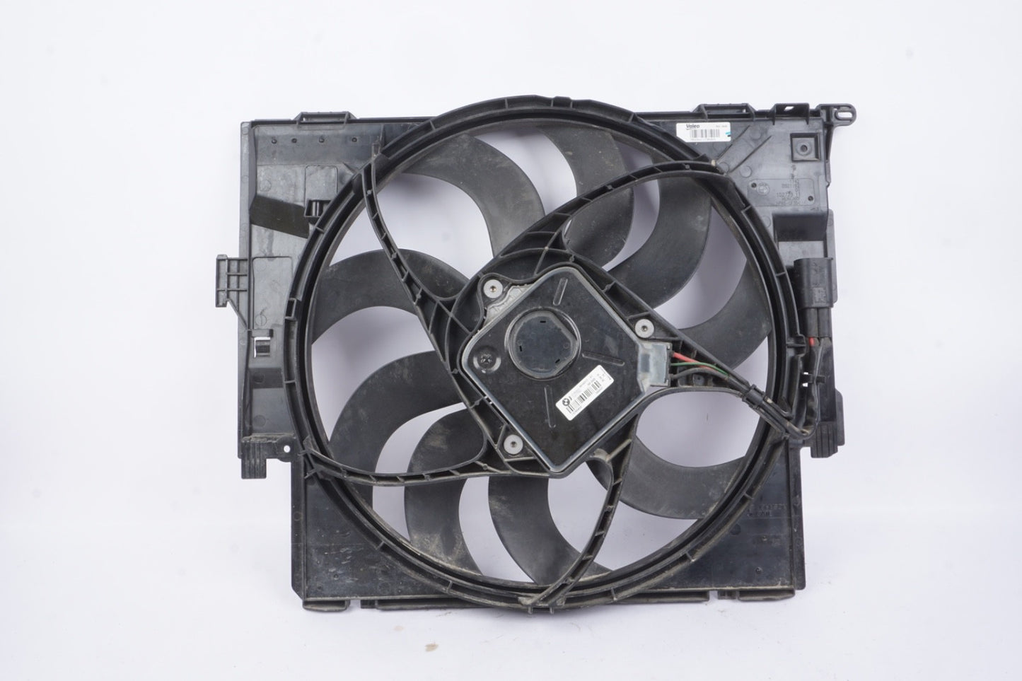 12-16 BMW SERIES 328I 428I 2.0L ENGINE MOTOR RADIATOR COOLING FAN ASSEMBLY OEM