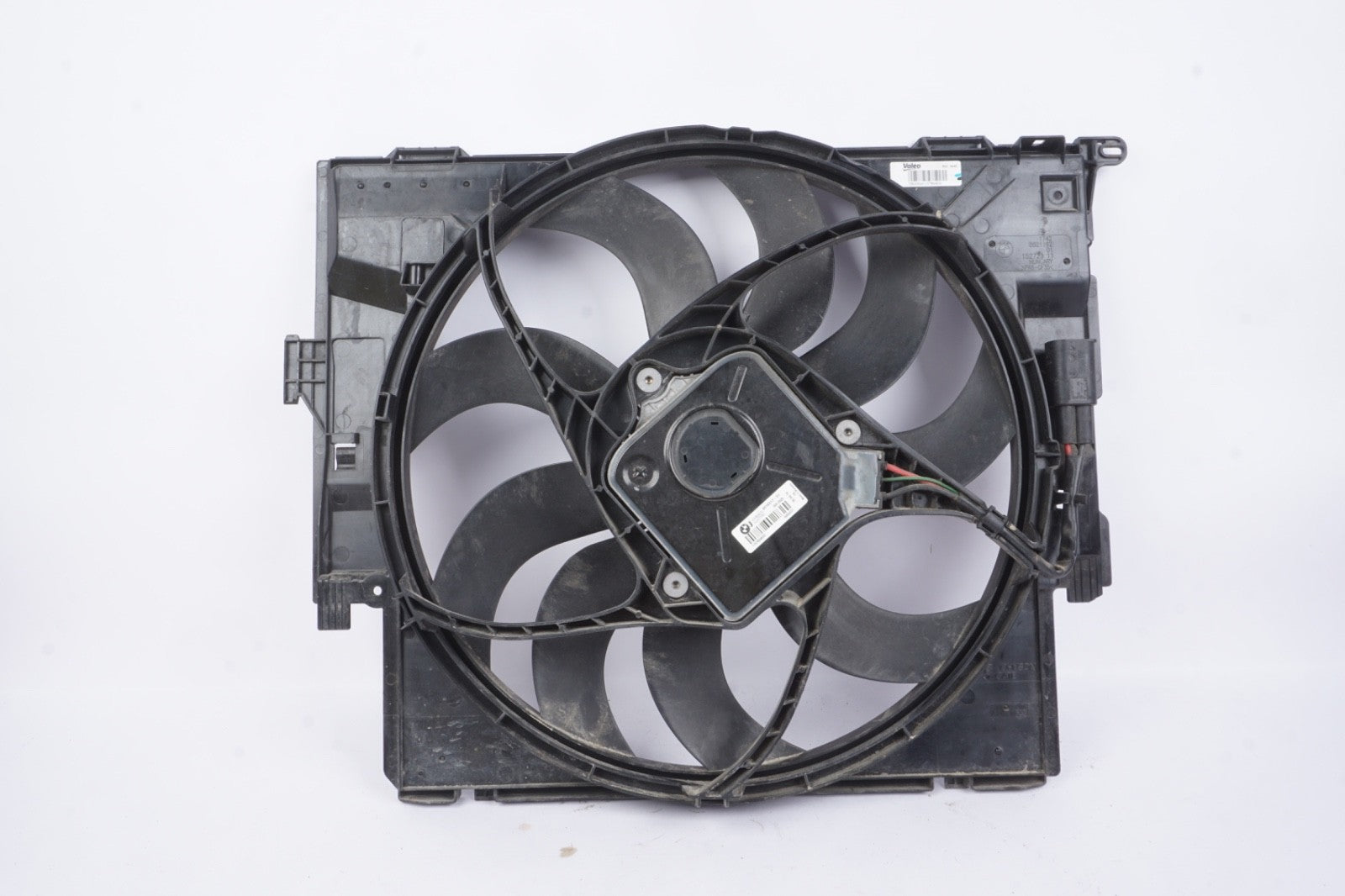12-16 BMW SERIES 328I 428I 2.0L ENGINE MOTOR RADIATOR COOLING FAN ASSEMBLY OEM