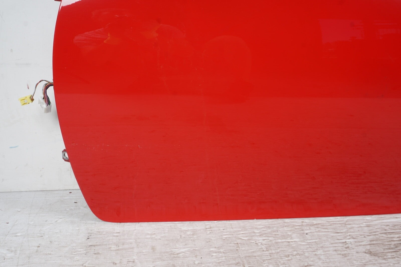 02-10 Lexus SC430 Front Left Driver Side Door Shell Panel Oem RED