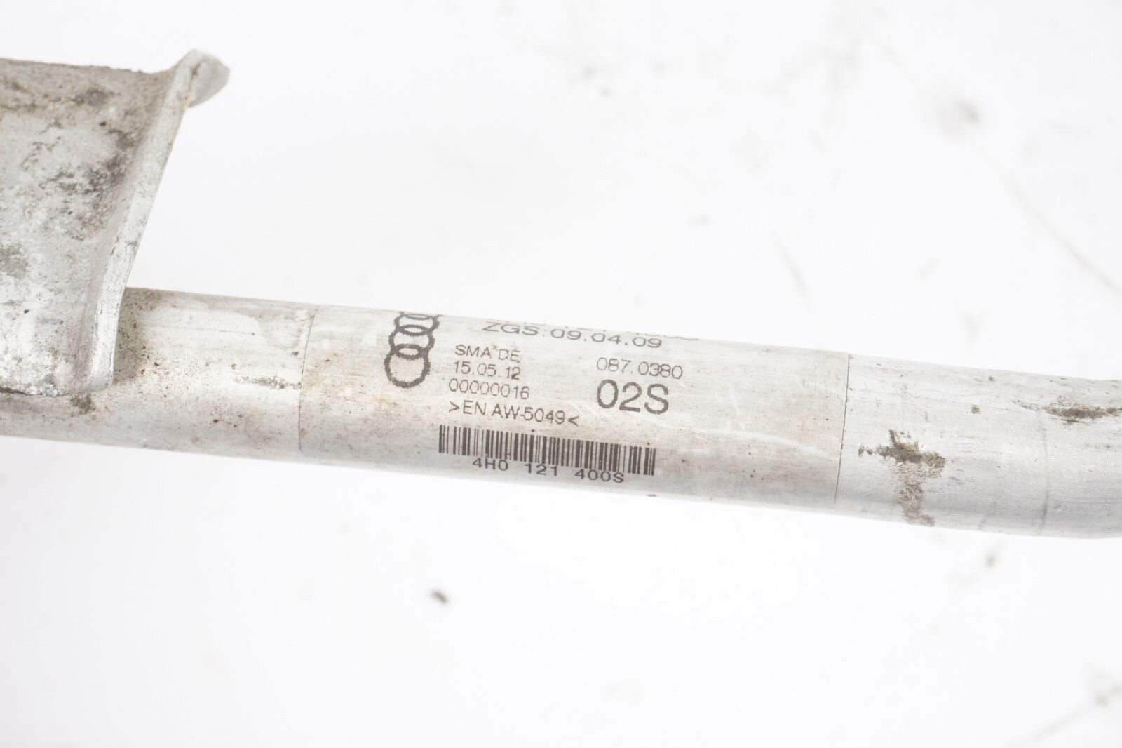 12-17 AUDI A8L A8 3.0L COLUMN LOWER INTERMEDIATE SHAFT 4H1419753C OEM