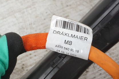 14-17 Mercedes S550e W222 Hybrid Wire Cable A2225409918 OEM